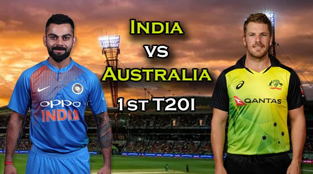 India vs Australia, 1st T20I - Live Cricket Score